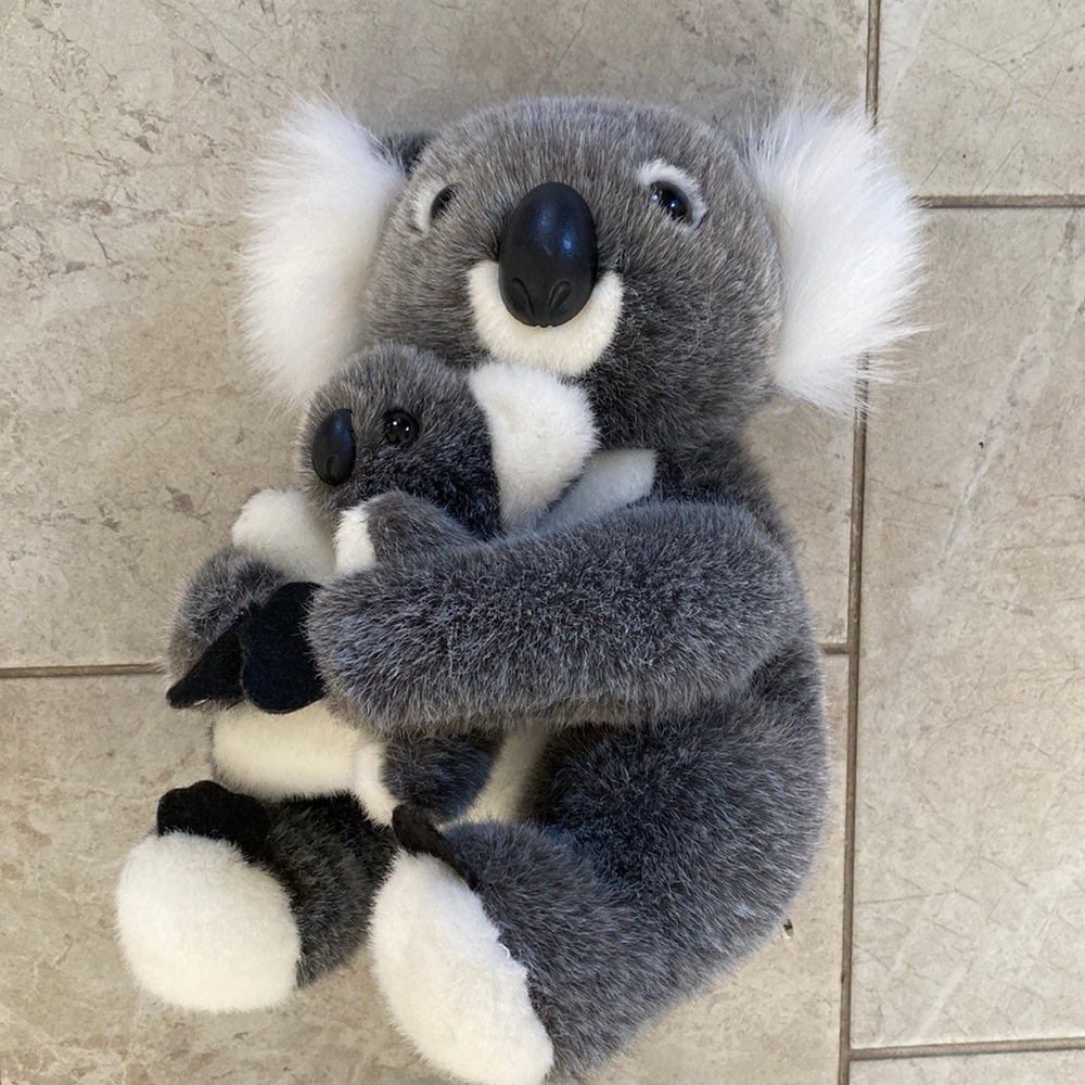 Aussie Bush Toys Sydney Australia Koala & Baby Plush